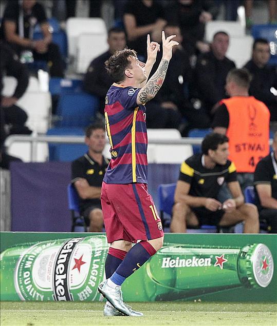 UEFA Superkup: Barcelona - Sevilla