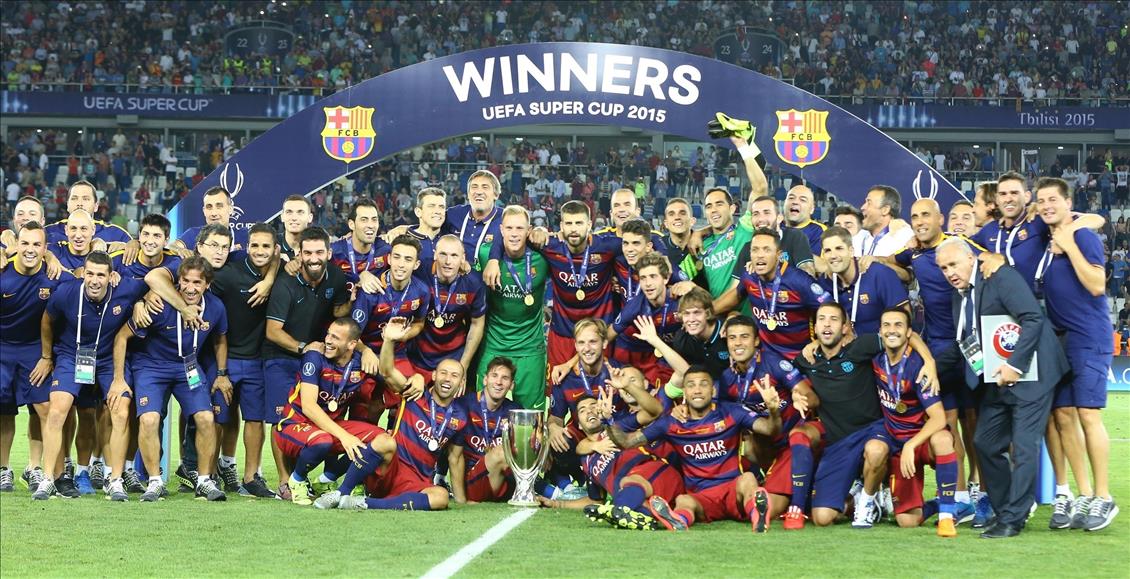 Barcelona v Sevilla - UEFA Super Cup