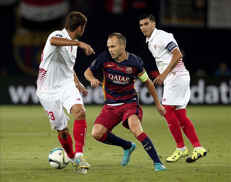 UEFA Superkup: Barcelona - Sevilla