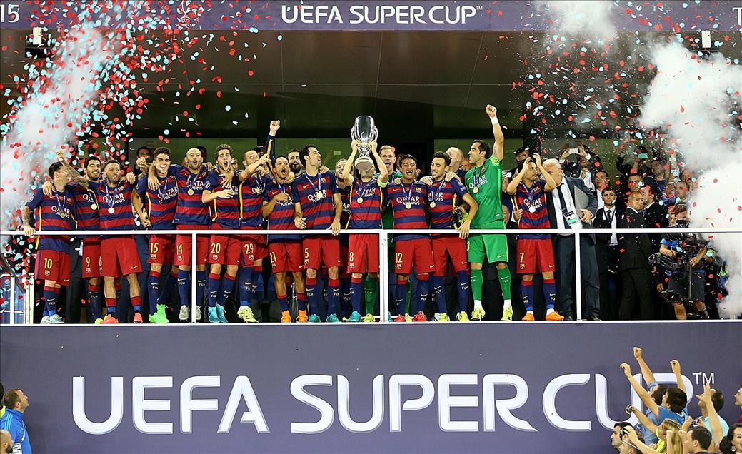 Barcelona v Sevilla - UEFA Super Cup
