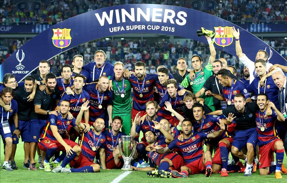 Barcelona v Sevilla - UEFA Super Cup