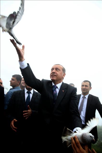 Cumhurbaşkanı Erdoğan Rize'de