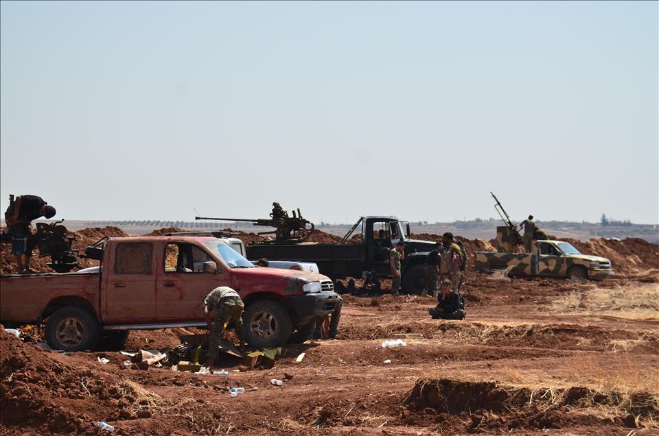 Halep'te muhaliflerle DAEŞ arasındaki çatışmalar