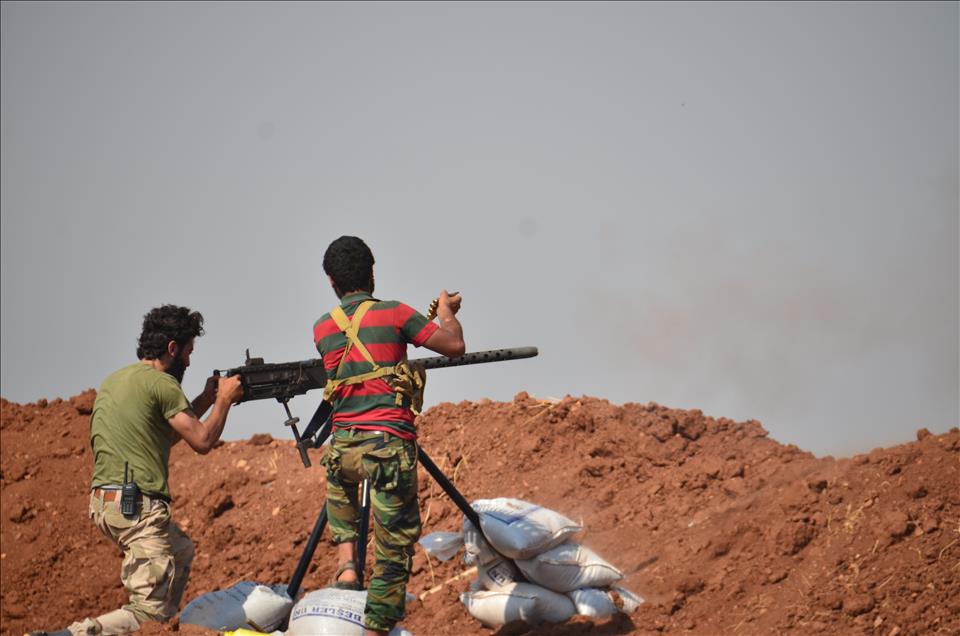 Halep'te muhaliflerle DAEŞ arasındaki çatışmalar