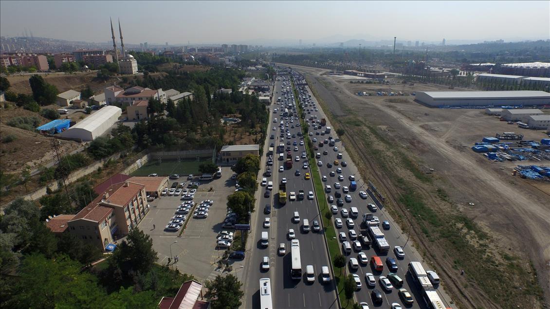 Ankara Bulvarı trafiğe kapatıldı