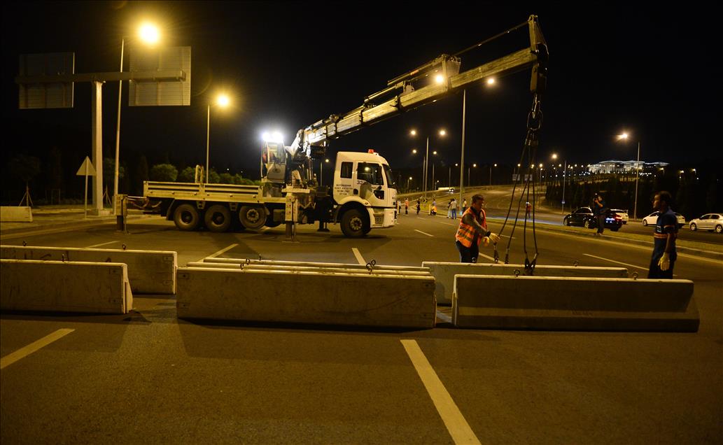 Ankara Bulvarı trafiğe kapatıldı