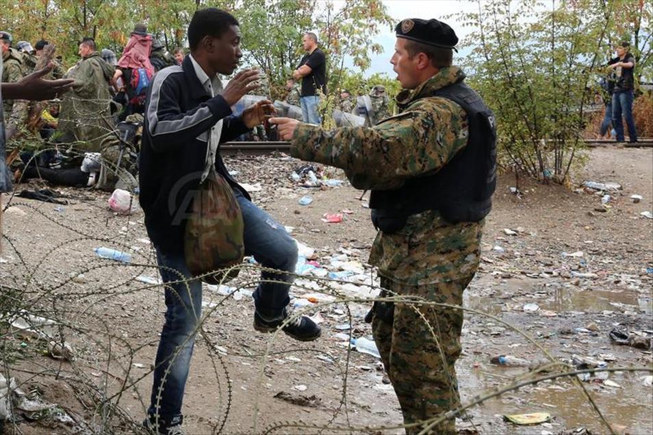 Migrants Attempt To Get Through The Greek/Macedonian Border