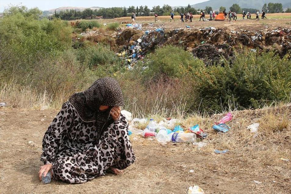 Migrants Attempt To Get Through The Greek/Macedonian Border