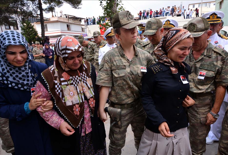 Şehit Yüzbaşı Alkan son yolculuğuna uğurlandı