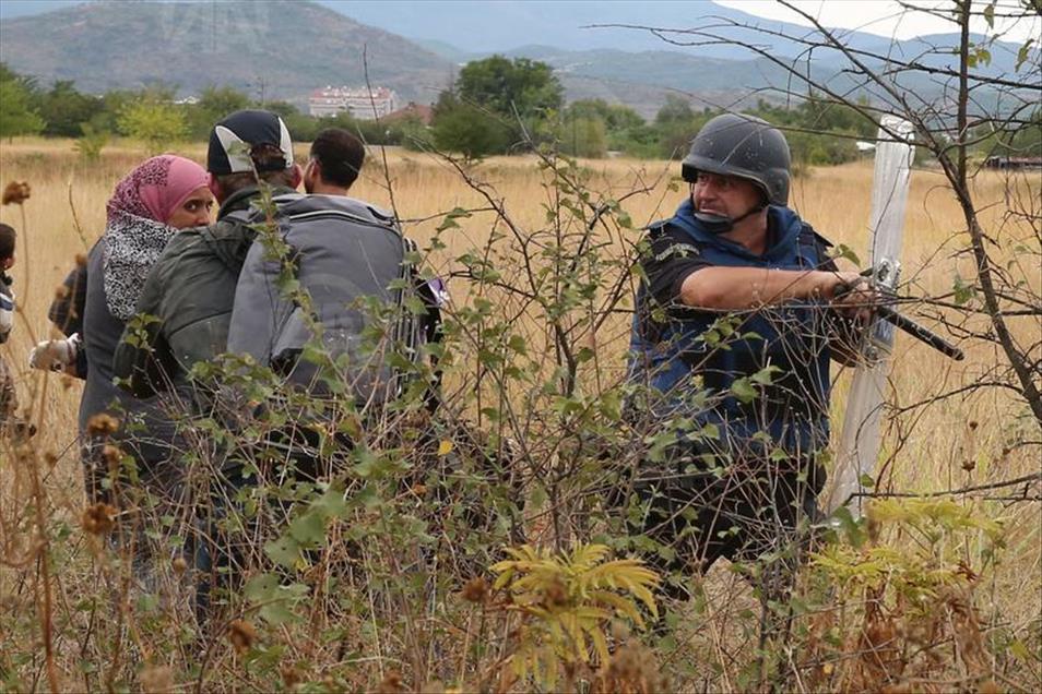 Migrants Attempt To Get Through The Greek/Macedonian Border