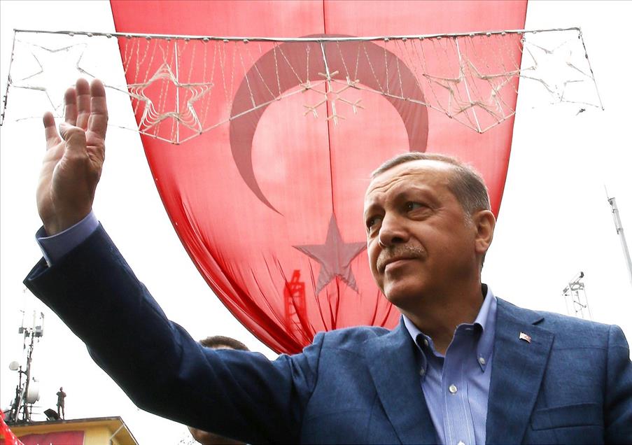 12. Cumhurbaşkanı Erdoğan'ın görevdeki ilk yılı