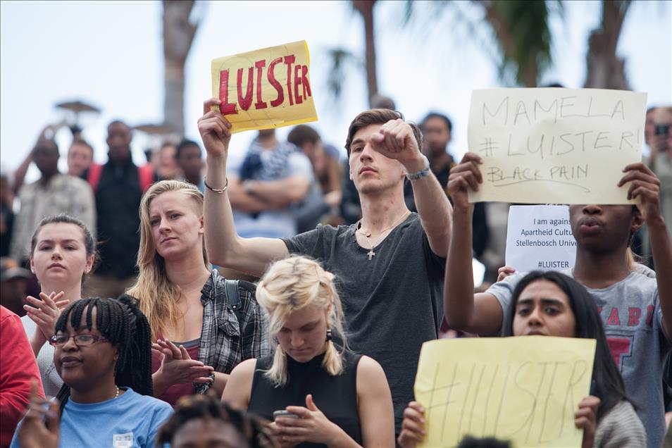 Demonstrations against xenophobia in Cape Town