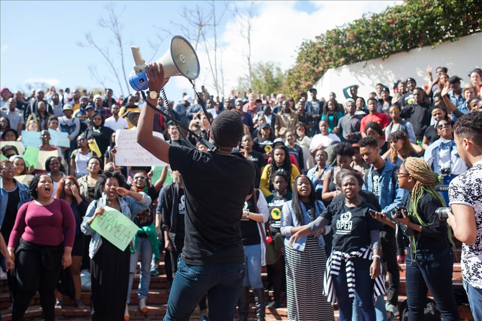 Demonstrations against xenophobia in Cape Town
