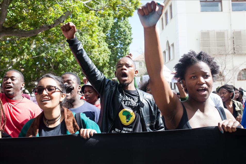 Demonstrations against xenophobia in Cape Town