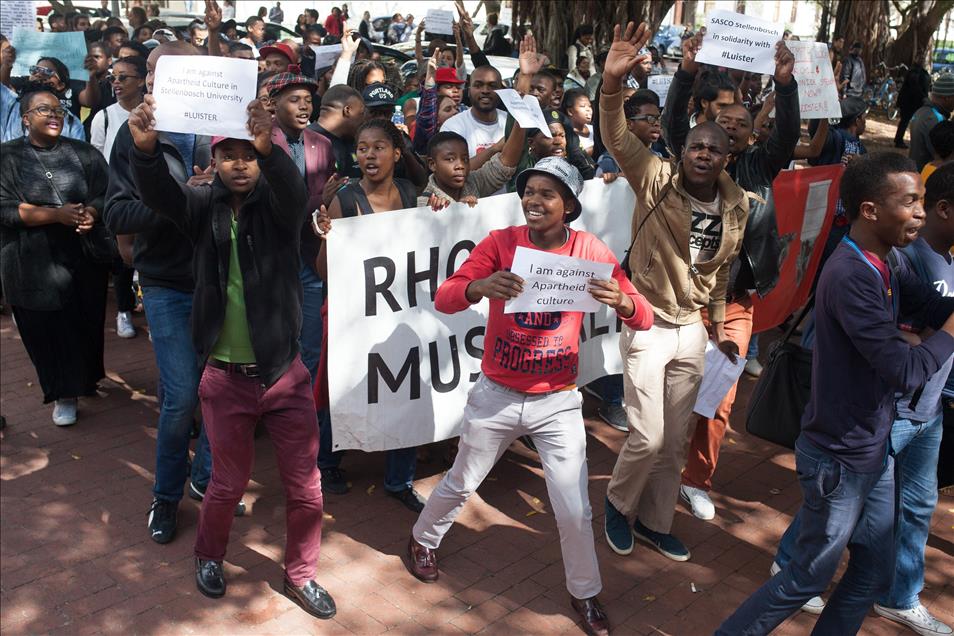 Demonstrations against xenophobia in Cape Town