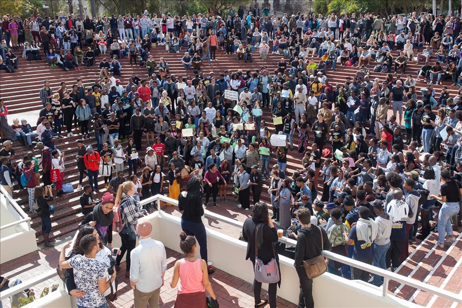 Demonstrations against xenophobia in Cape Town