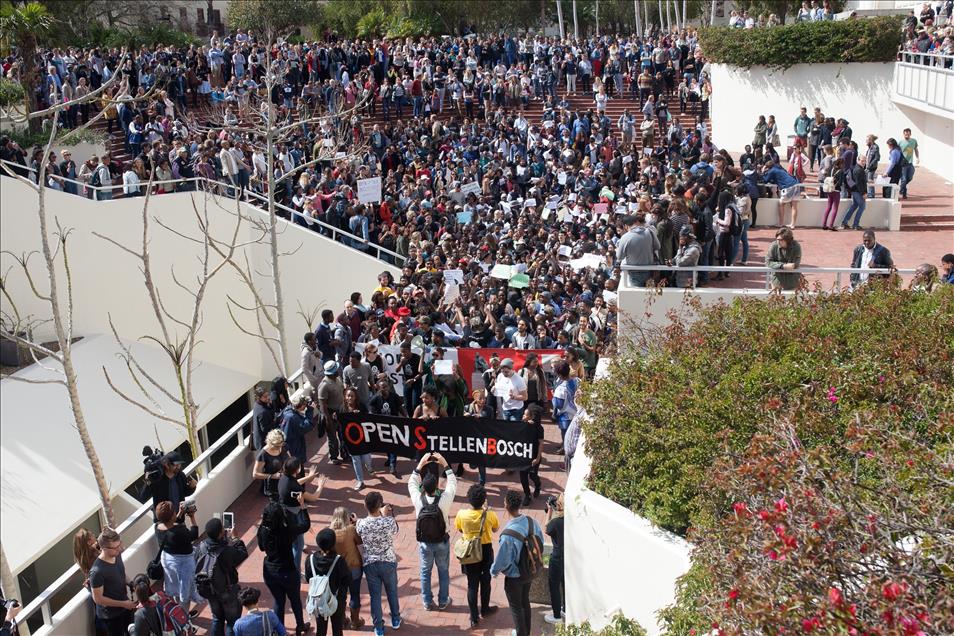 Demonstrations against xenophobia in Cape Town