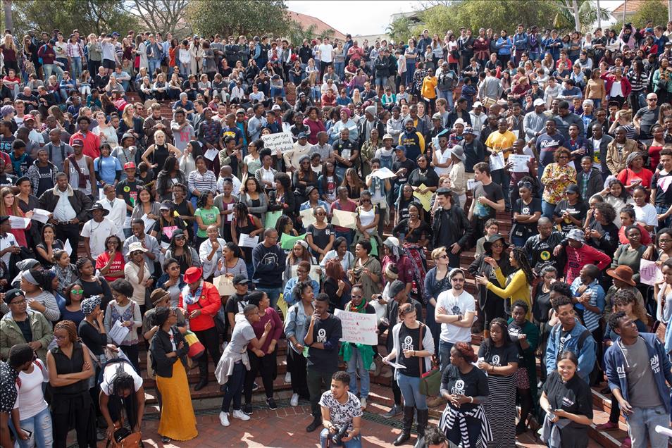 Demonstrations against xenophobia in Cape Town