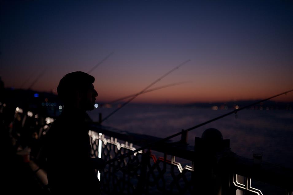 İstanbul’da balıkçılar