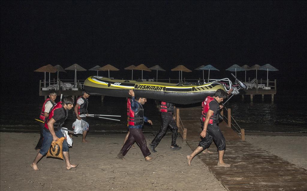 Bodrum'dan Kos Adasına gitmek isteyen kaçaklar