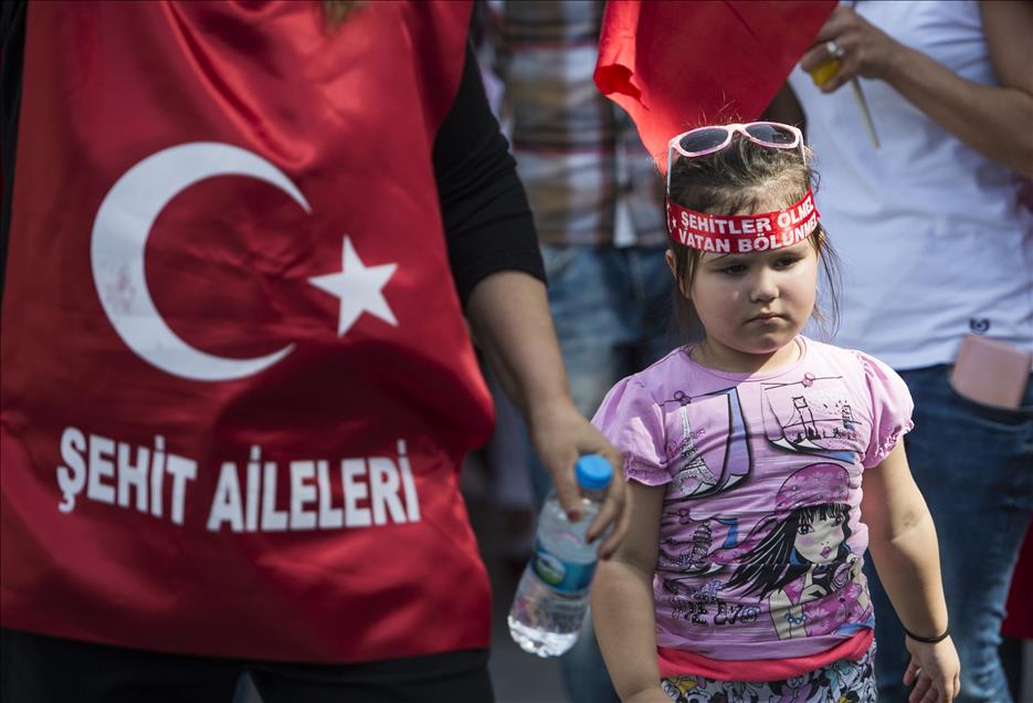 Ankara'da "terörü lanet" eylemi