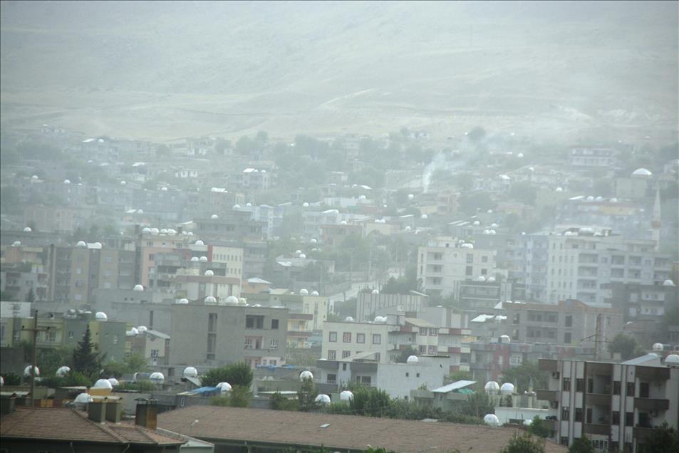 Cizrelilerden terör örgütü PKK'ya tepki