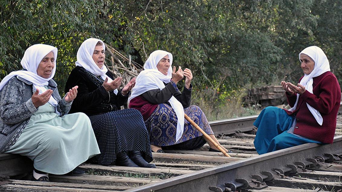 Ahıska Türkleri "ayrılığın başladığı" eski tren istasy