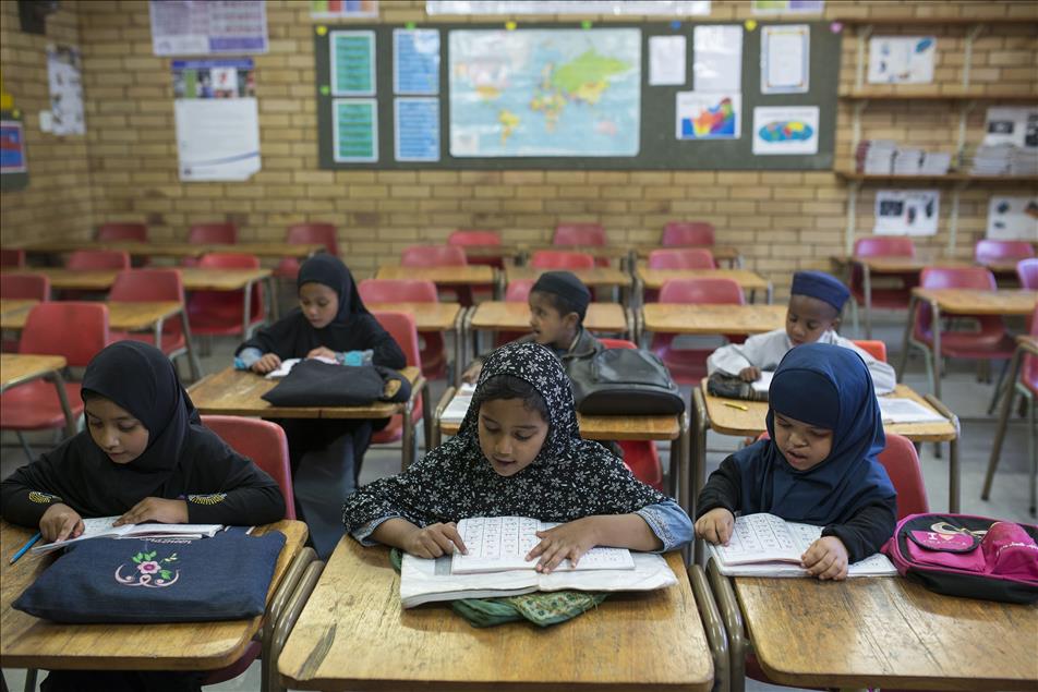 Muslim students educated at Madrasahs in South Africa