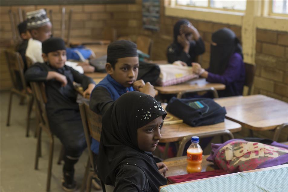 Muslim students educated at Madrasahs in South Africa