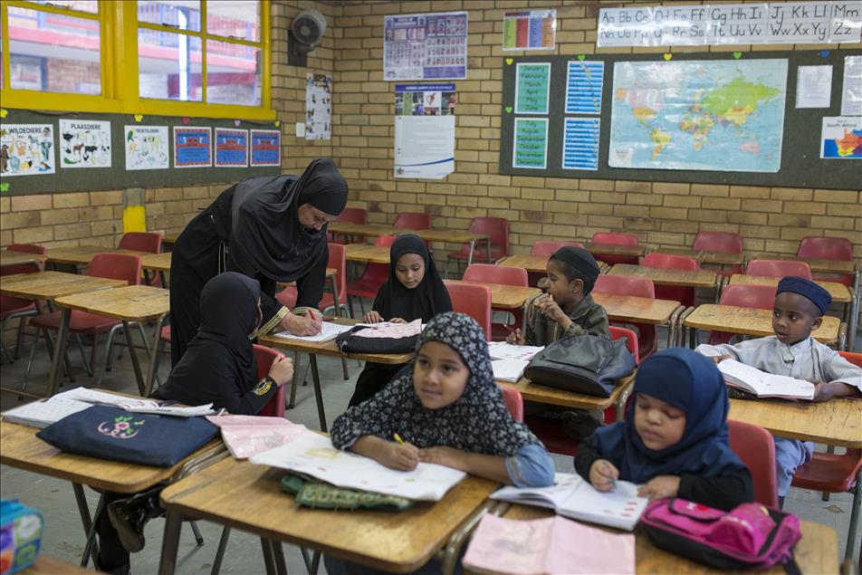 Muslim students educated at Madrasahs in South Africa