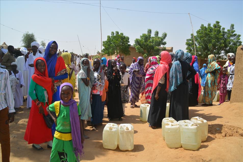 Tough living conditions at refugee camps in Sudan
