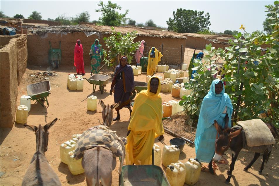 Tough living conditions at refugee camps in Sudan