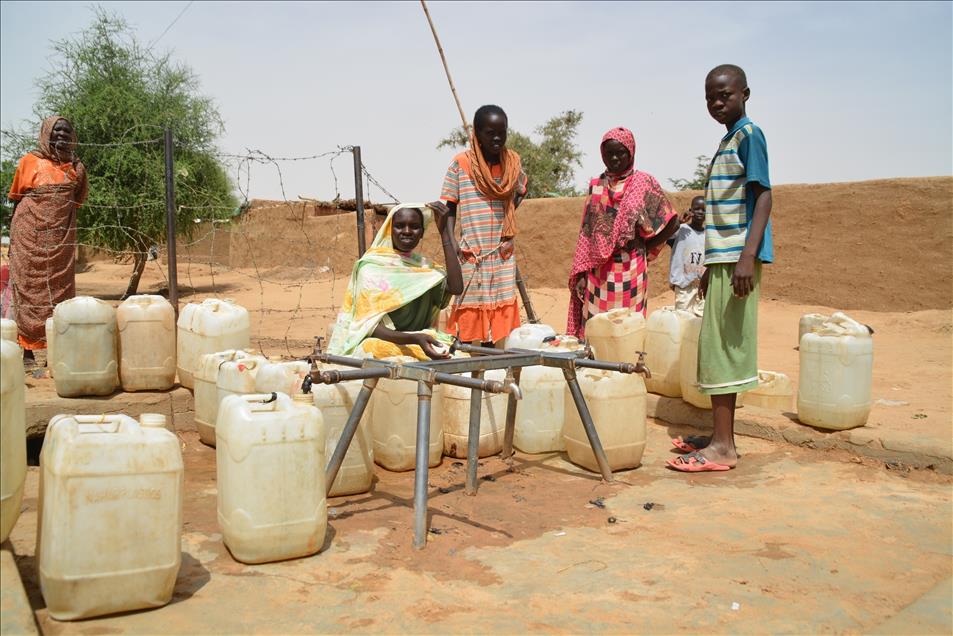 Tough living conditions at refugee camps in Sudan