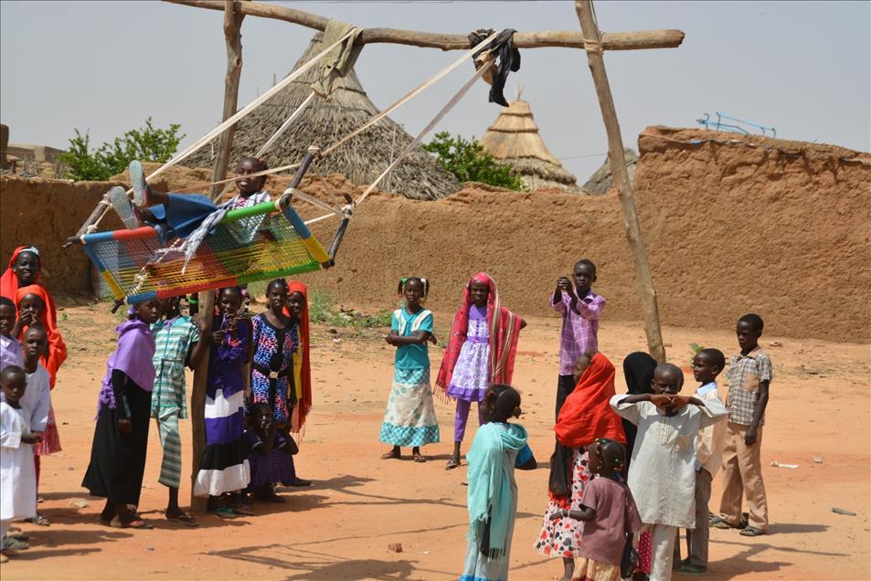 Tough living conditions at refugee camps in Sudan