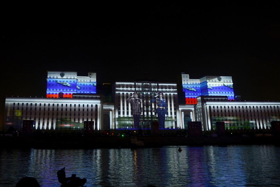 Moskova'da Uluslararası Işık Festivali