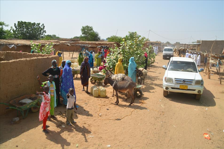 Tough living conditions at refugee camps in Sudan