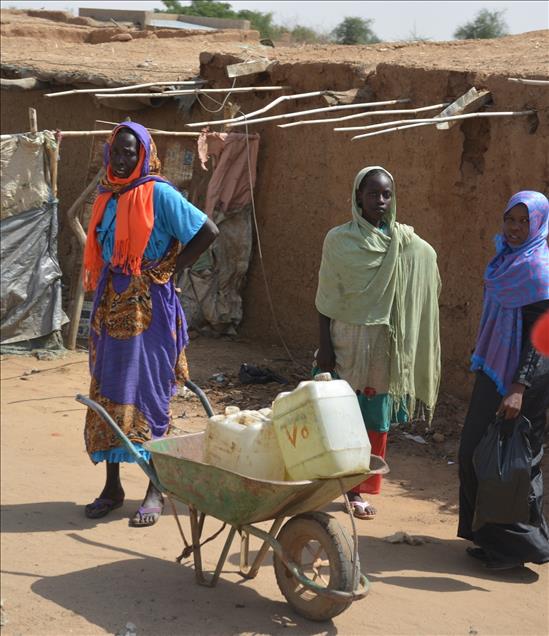Tough living conditions at refugee camps in Sudan