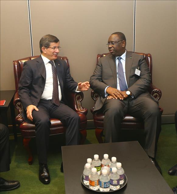 Başbakan Davutoğlu New York'ta