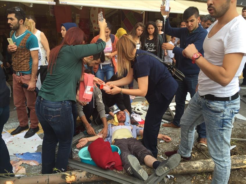 Ankara Dikimevi'nde trafik kazası