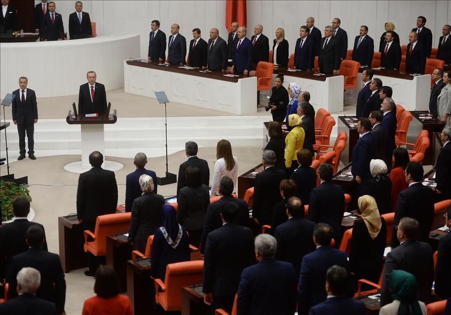 TBMM'nin 25. Dönem 2. Yasama Yılı'nın açılışı