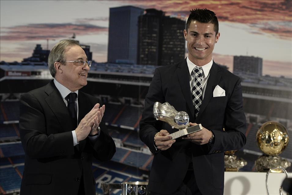 Real Madrid pay tribute to Cristiano Ronaldo