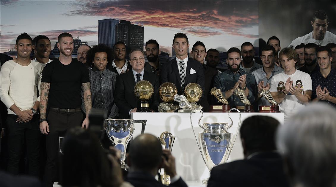 Real Madrid pay tribute to Cristiano Ronaldo