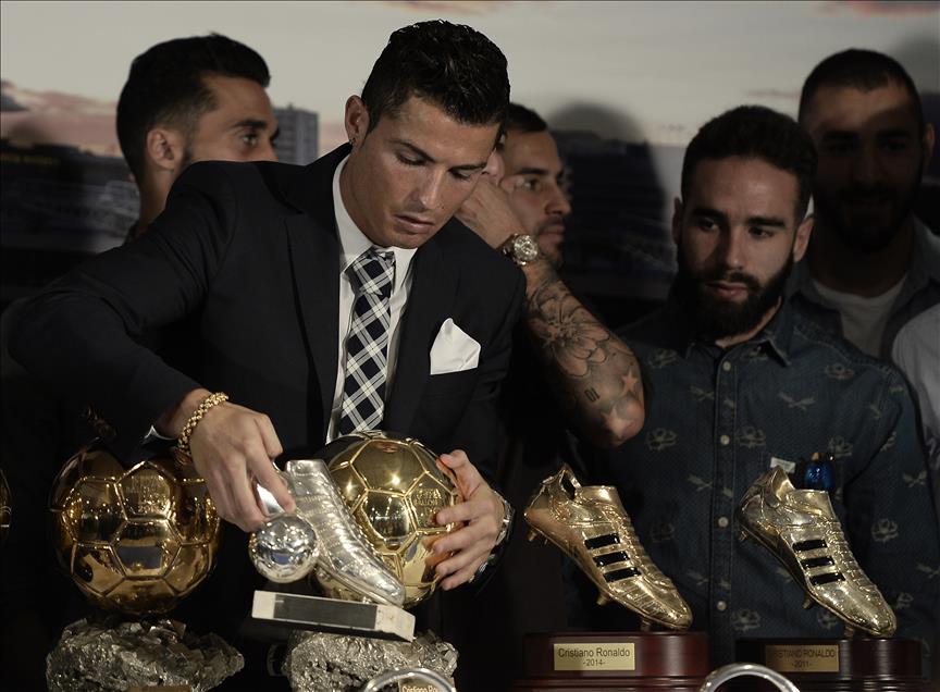 Real Madrid pay tribute to Cristiano Ronaldo