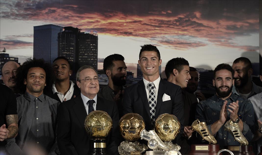 Real Madrid pay tribute to Cristiano Ronaldo