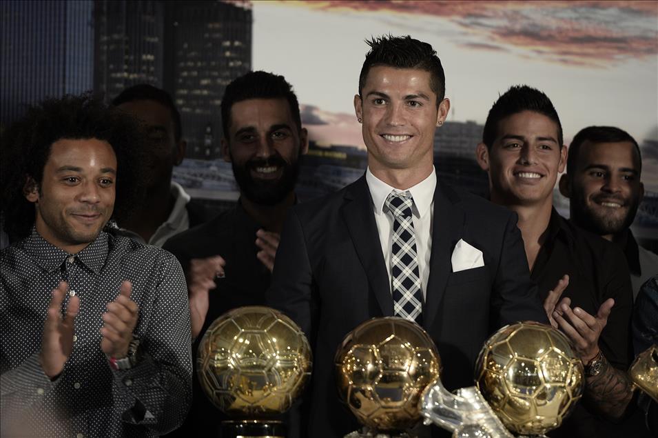 Real Madrid pay tribute to Cristiano Ronaldo