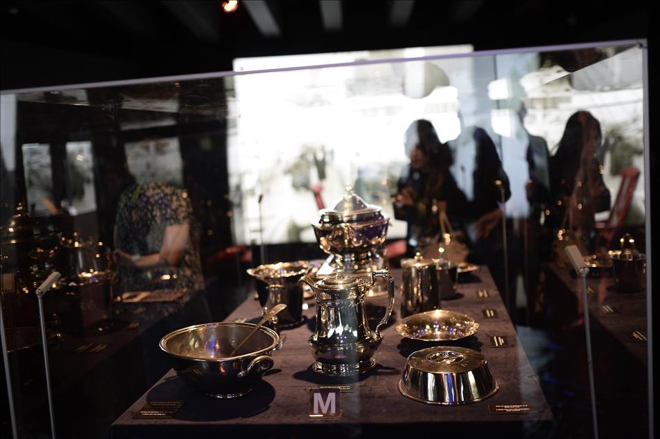 Titanik'in tarihi objeleri Madrid'de sergileniyor