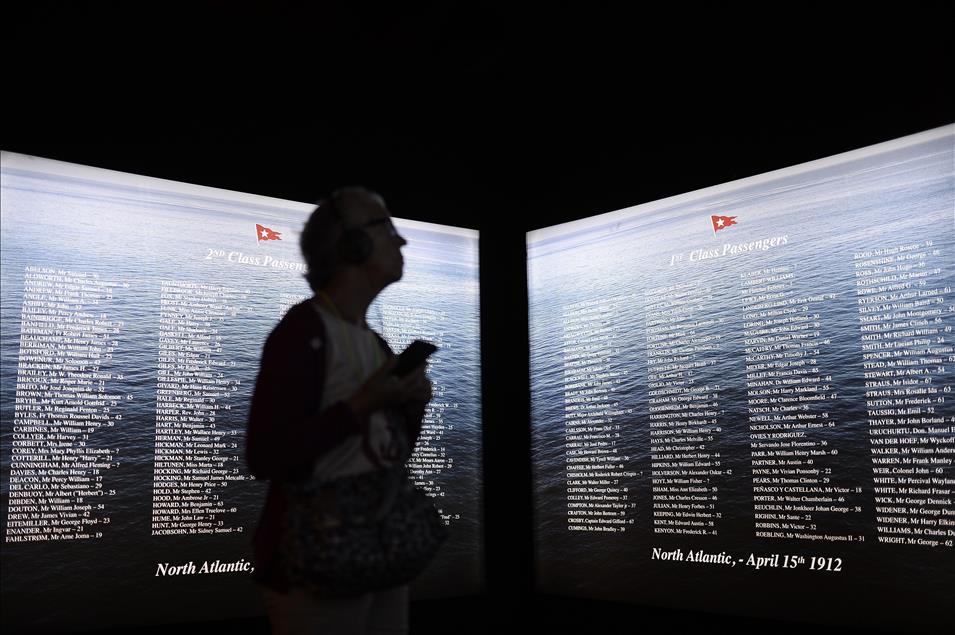 Titanik'in tarihi objeleri Madrid'de sergileniyor