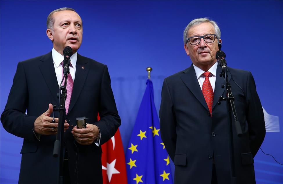 Cumhurbaşkanı Erdoğan Brüksel'de