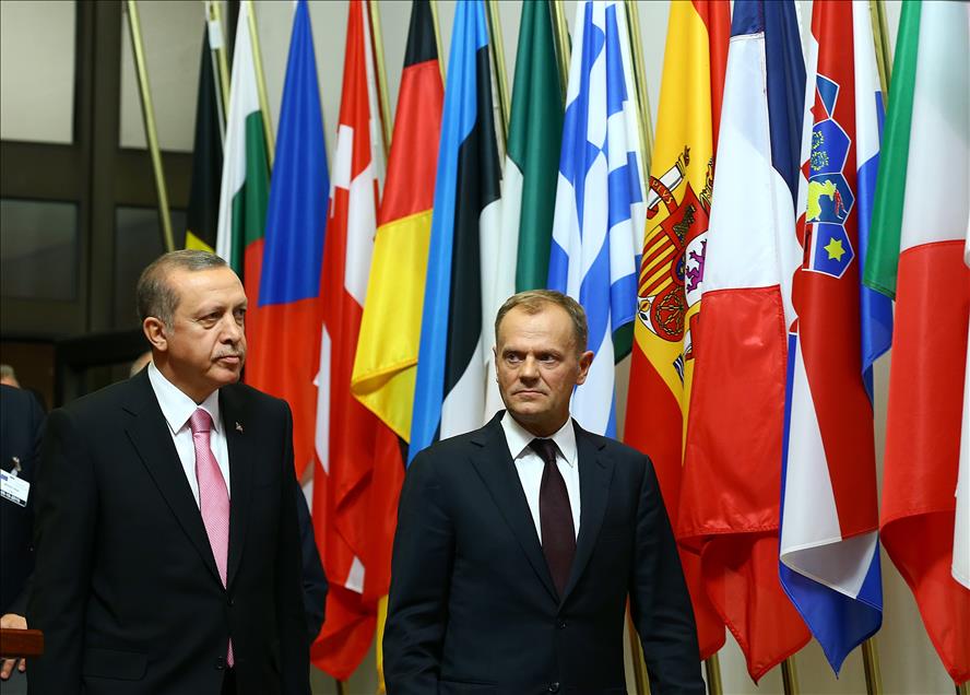 Cumhurbaşkanı Erdoğan Brüksel'de