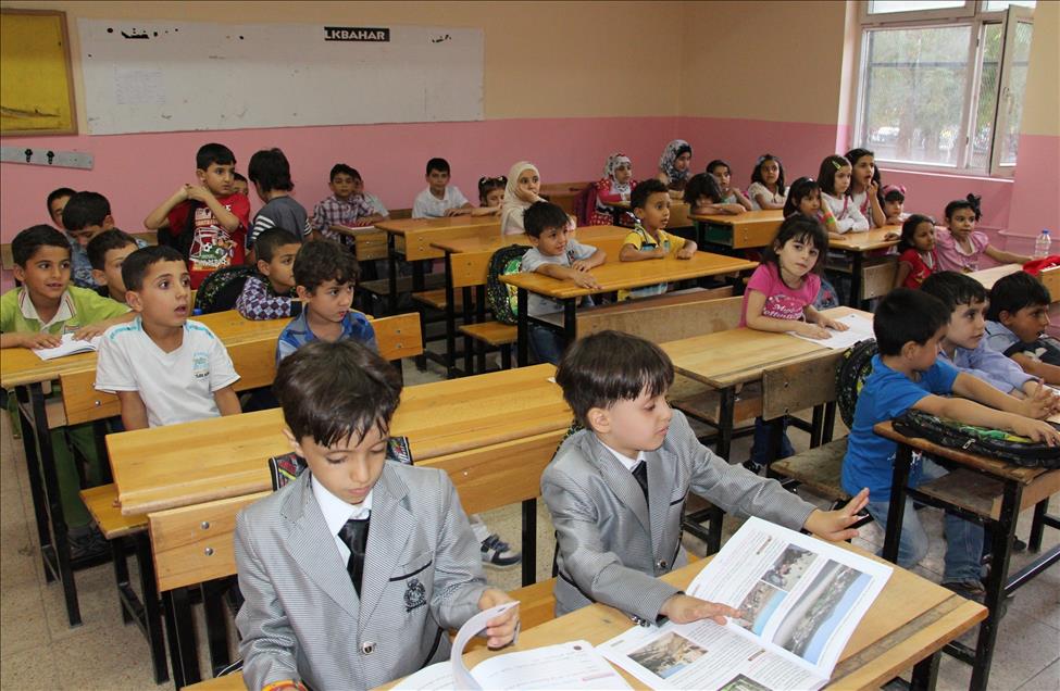Siirt'teki Suriyeli öğrenciler eğitime başladı